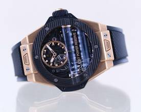 Thumbnail von Hublot Kollektion MP MP-11 18K Roségold King Gold 14 Days Carbon 3D Limited Luxusuhr B+P </h1>