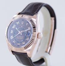 Thumbnail von Rolex Sky-Dweller Roségold Chocolate Dial Herrenuhr 42 mm B+P GMT