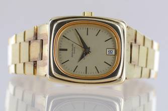 Thumbnail von Patek Philippe Beta 21 Gelbgold 18K Golden Dial 3603 Beta 21 tuning fork ultra rar </h1>