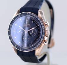 Thumbnail von Omega Speedmaster Professional Moonwatch Chronograph 18K Sedna Gold 42 B+P Cal 3861 black Dial </h1>