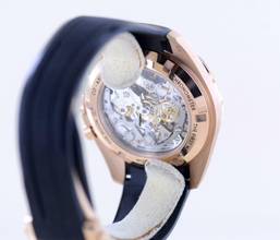 Thumbnail von Omega Speedmaster Professional Moonwatch Chronograph 18K Sedna Gold 42 B+P Cal 3861 black Dial </h1>