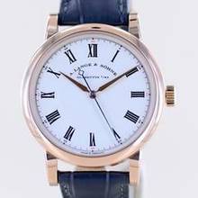 Thumbnail von A. Lange & Söhne Richard Lange Roségold silver roman dial Luxus 40,5mm Hand-Wind B+P rar </h1>