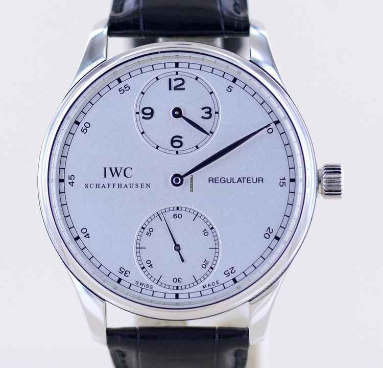  IWC Portugieser Regulateur Platinum Limited 43mm Dresswatch Klassiker B+P </h1> 
