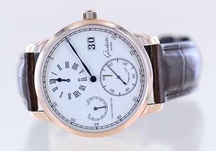 Thumbnail von Glashütte Original Senator Chronometer Regulator 18K Roségold Panoramadatum 42mm B+P </h1>