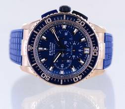 Thumbnail von Zenith El Primero Stratos Flyback Americas 18K Roségold Chronograph Flyback 45,5mm B+P