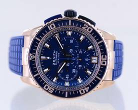 Thumbnail von Zenith El Primero Stratos Flyback Americas 18K Roségold Chronograph Flyback 45,5mm B+P