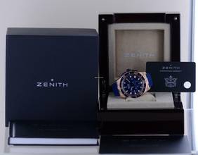 Thumbnail von Zenith El Primero Stratos Flyback Americas 18K Roségold Chronograph Flyback 45,5mm B+P