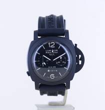 Thumbnail von Officine Paneral Luminor 1950 Chronograph GMT 8-Days Monopulsante 44mm Pam317 B+P Ceramic