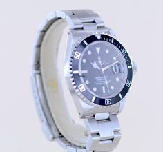 Thumbnail von Rolex Submariner Date 16610 Klassiker A-Serie Diver Automatic Swiss Only </h1>