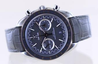 Thumbnail von Omega Speedmaster Racing Chronograph Stahl 18K Sedna Gold 44,25 B+P Cal 9900 grey Dial </h1>