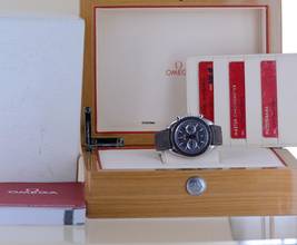 Thumbnail von Omega Speedmaster Racing Chronograph Stahl 18K Sedna Gold 44,25 B+P Cal 9900 grey Dial </h1>