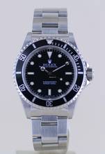 Thumbnail von Rolex Submariner (No Date) 14060 No-Date 2-Liner Tritium Oysterband 1999 Taucher B+P </h1>
