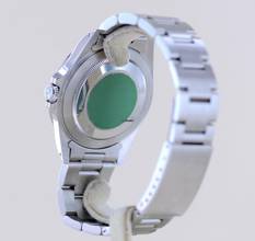 Thumbnail von Rolex Explorer II 16570 black Dial Tritium schwarz Klassiker S-Serie GMT 1995 B+P </h1>