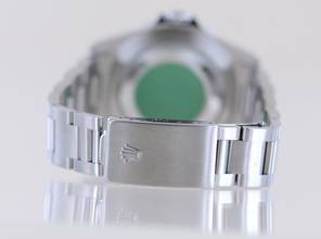 Thumbnail von Rolex Explorer II 16570 black Dial Tritium schwarz Klassiker S-Serie GMT 1995 B+P </h1>