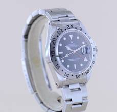 Thumbnail von Rolex Explorer II 16570 black Dial Tritium schwarz Klassiker S-Serie GMT 1995 B+P </h1>