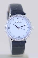 Thumbnail von Blancpain Villeret Ultraflach Ultraplate Lady 29mm white dial 18K White Gold Diamonds Automatic </h1>