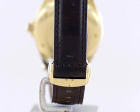 Thumbnail von Omega De Ville Co-Axial Limited 38mm 18K Gold Pie Pan Co-Axial Chronometer B+P rar </h1>