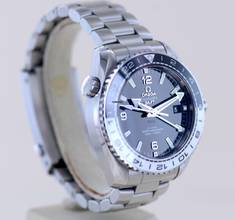 Thumbnail von Omega Seamaster Planet Ocean Co-Axial GMT Black White 43,5 mm Cal. 8906 Diver B+P </h1>