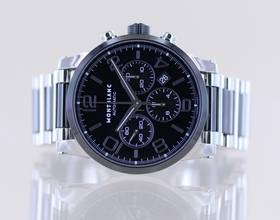 Thumbnail von Montblanc Timewalker Stahl Keramik Chronograph Black Dial Automatic 4810 </h1>