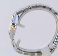 Thumbnail von Omega Constellation Ladies Lady Stahl Manhattan Champagner Diamond Dial 28mm B+P