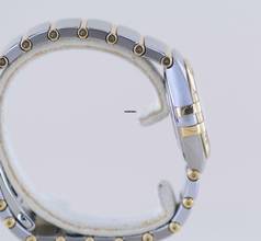 Thumbnail von Omega Constellation Ladies Lady Stahl Manhattan Champagner Diamond Dial 28mm B+P