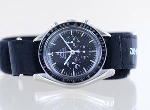 Thumbnail von Omega Speedmaster Professional Moonwatch Chrono Moonwatch Tritium Vintage 1985 Patina </h1>