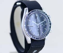 Thumbnail von Omega Speedmaster Professional Moonwatch Chrono Moonwatch Tritium Vintage 1985 Patina </h1>