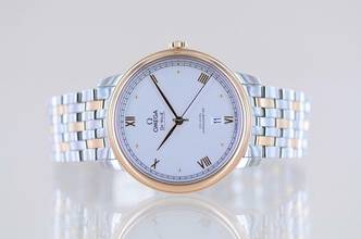 Thumbnail von Omega De Ville Prestige Co-Axial Date Stahl Rotgold 39,5mm roman dial Top B+P Neu