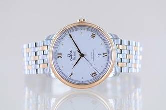 Thumbnail von Omega De Ville Prestige Co-Axial Date Stahl Rotgold 39,5mm roman dial Top B+P Neu