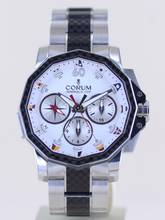 Thumbnail von Corum Admiral's Cup Split Second Chronograph Stahl White Dial 44mm Automatic </h1>