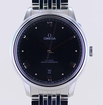  Omega De Ville Automatic 40mm Dresswatch black Dial Master Chronometer METAS B+P </h1> 
