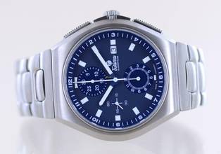 Thumbnail von Tutima M2 Coastline Chronograph Titan blue Dial Date Sport Automatik B+P </h1>