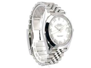 Thumbnail von Rolex Datejust 41 Ref. 126300 Oystersteel Weiß Römisch Jubile-Band </h1>