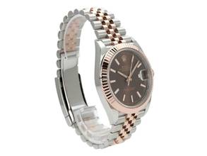 Thumbnail von Rolex Datejust 41 Edelstahl Everose-Gold Ref. 126331 Choco Jubile-Band </h1>