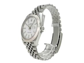 Thumbnail von Rolex Datejust 41 Edelstahl Weißgold 126334 Weiß Jubile-Band </h1>
