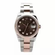 Thumbnail von Rolex Datejust 36 Oystersteel Everose-Gold 126231 Choco Dia </h1>