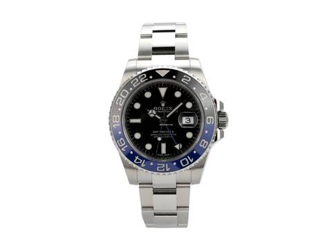  Rolex GMT-Master II Edelstahl Ref. 116710BLNR 