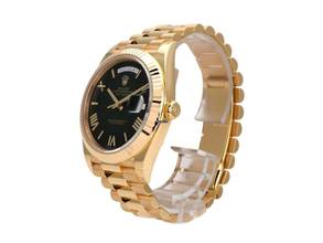 Thumbnail von Rolex Day-Date 40 18 kt Gelbgold Ref. 228238 Grün Ombre Römisch