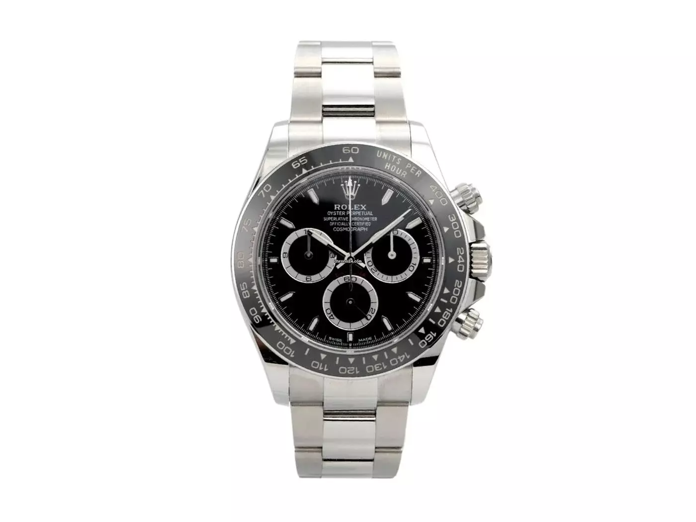 Rolex Daytona Edelstahl 126500LN Schwarz </h1>