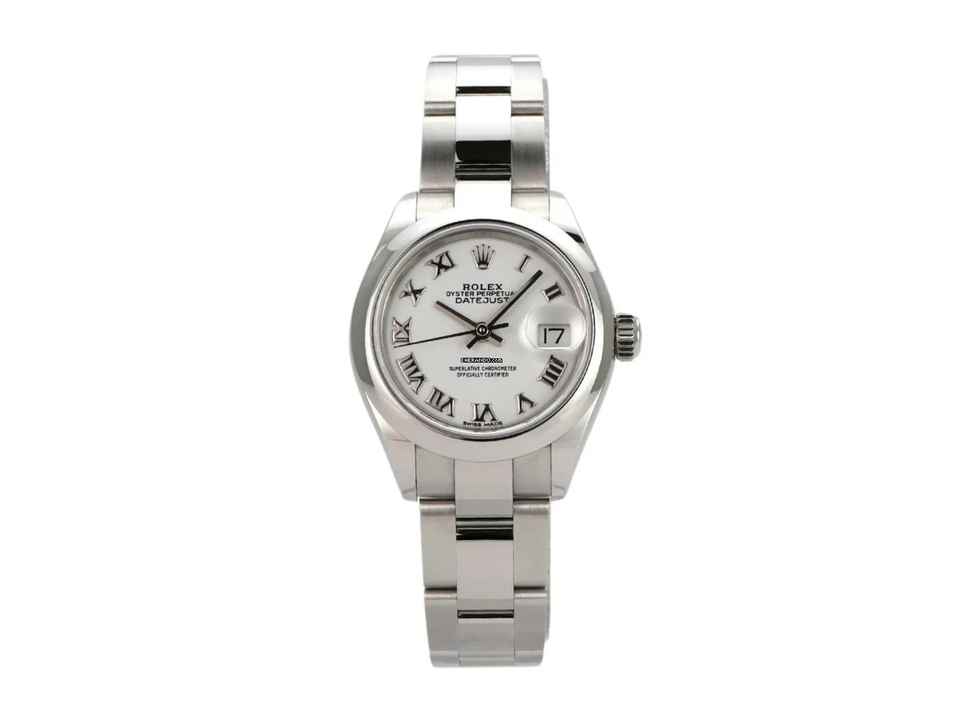  Rolex Lady-Datejust 28 Ref. 279160 Weiß Römisch </h1> 