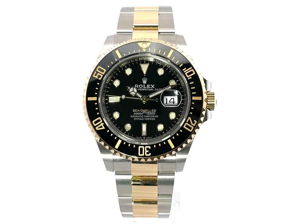  Rolex Sea-Dweller 4000 Edelstahl Gelbgold 126603 </h1> 