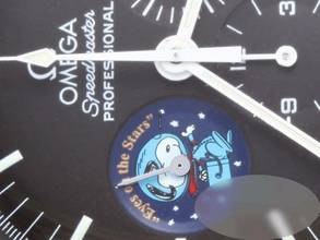 Thumbnail von Omega Speedmaster Professional Moonwatch Snoopy 3578.51.00 Chronograph Edelstahl Steel Black Dial </h1>