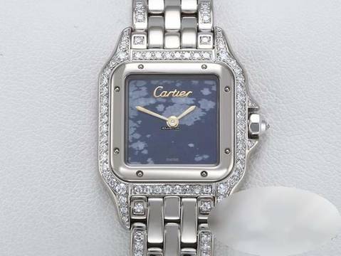  Cartier Panthère Weissgold 750 Obsidian Diamanten Damen 18kt White Gold </h1> 