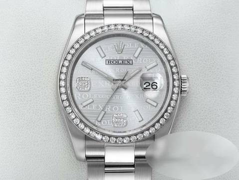  Rolex Datejust 36 36mm 116244 Stahl Weissgold 750 Wave-dial Diamanten Automatik Stainless Steel 18kt White Gold Oyster-band Chronometer </h1> 