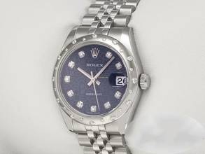 Thumbnail von Rolex Datejust 31 31mm Medium 178344 2017 Stahl Weissgold 750 Diamanten Automatik Stainless Steel 18kt White Gold Jubilé-band Chronometer Oyster Blue Dial </h1>