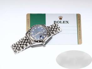 Thumbnail von Rolex Datejust 31 31mm Medium 178344 2017 Stahl Weissgold 750 Diamanten Automatik Stainless Steel 18kt White Gold Jubilé-band Chronometer Oyster Blue Dial </h1>