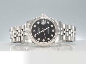 Thumbnail von Rolex Datejust 31 31mm 178274 2011 Stahl Weissgold 750 Diamanten Automatik Stainless Steel 18k White Gold Jubilé-band Chronometer Oyster Black Dial </h1>