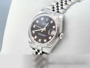 Thumbnail von Rolex Datejust 31 31mm 178274 2011 Stahl Weissgold 750 Diamanten Automatik Stainless Steel 18k White Gold Jubilé-band Chronometer Oyster Black Dial </h1>