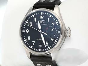 Thumbnail von IWC Große Fliegeruhr Big Pilot Grosse Fliegeruhr 46mm Iw501001 2020 Automatik Edelstahl Stahl Steel Black Dial </h1>