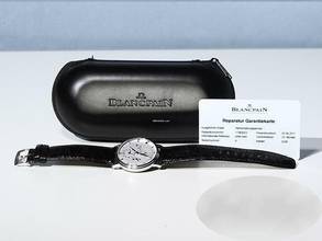 Thumbnail von Blancpain Villeret Time Zone 6260-3442 Platin 950 Automatik Platinum White Dial </h1>